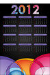calendar for 2012