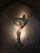 Gothic Christ in Puente La Reina, Spain