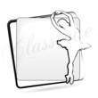 icône danse classique
