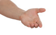 Photo: open hand of man open hand of man