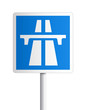 Panneau - Entrée d'autoroute
