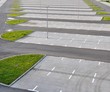 empty parking lot