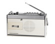 nostalgic white radio