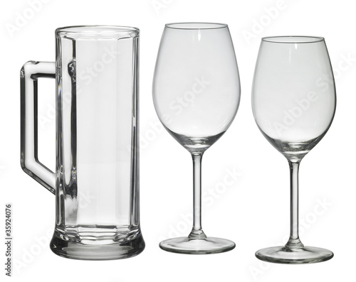 Photo: set of drinking glasses set of drinking glasses