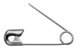 open safety pin