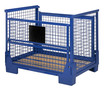 blue lattice box
