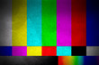 NTSC tv pattern signal retro background.