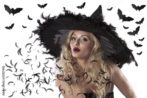 Photo: portrait of a cute and sexy witch portrait of a cute and sexy witch