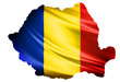 Illustration: Romania Country Flag Romania Country Flag