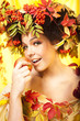 Foto: portrait of beautiful girl portrait of beautiful girl
