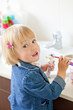 Brushing teeth