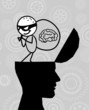thief take the brain from head