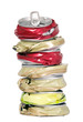 Shape from smashed cans