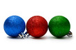 New-Year tree decoration isolated on white