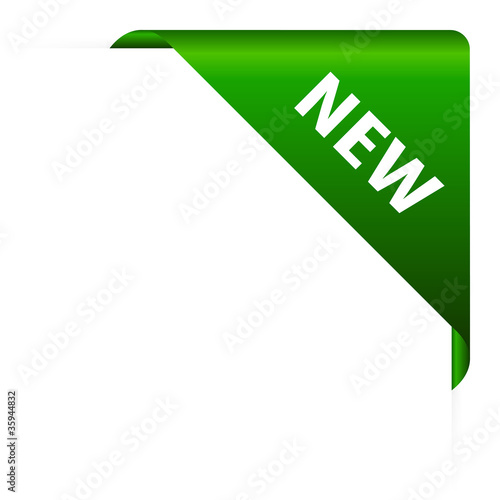 Vector: New corner header vector illustration New corner header vector illustration