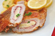 Cordonbleu auf Teller