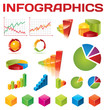 Vector: Colorful infographic vector collection Colorful infographic vector collection