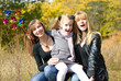 Smiling family