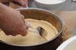 Der Bäcker bei der Arbeit - Kuchen backen