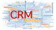 Nube de etiquetas sobre CRM