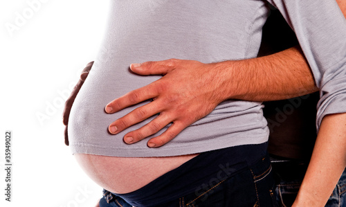 ventre rond de femme enceinte © Magalice #35949022 - See portfolio
