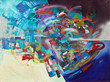 Abstract oil painting 02
