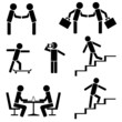Vector: business people icons vector set business people icons vector set