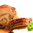 Schweinefleisch Rollbraten gefüllt