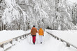 Walking im Winter