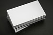 blank business card
