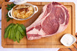 Viande angus finement persillée (côte de boeuf)