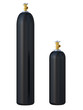 black gas balloon