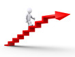 Climbing stairs of success Climbing stairs of success