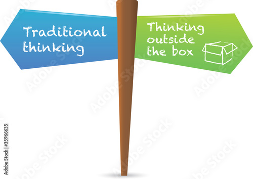 Vector: Thinking outside the box Thinking outside the box