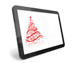 Tablet_con albero di natale