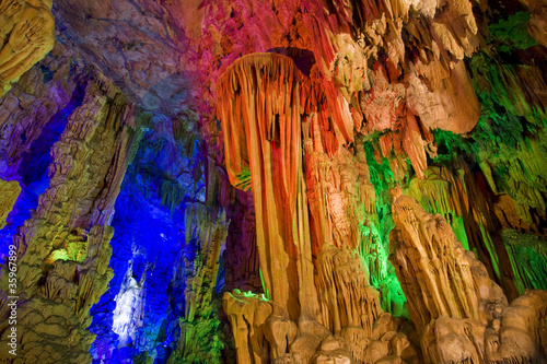 Photo: the reed flute cave guilin guangxi the reed flute cave guilin guangxi