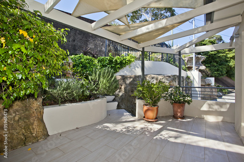 Photo: decking and garden decking and garden