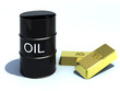 oil and gold oil and gold