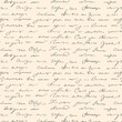 Seamless abstract handwritten text pattern