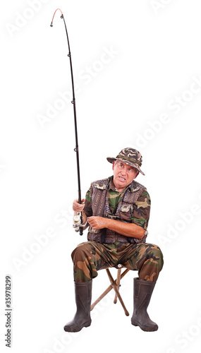 Photo: Senior fisherman Senior fisherman