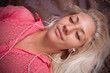 Relaxed woman Relaxed woman