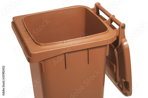 Photo: open waste container open waste container