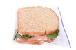 Photo: Sandwich in zipped plastic lunch bag Sandwich in zipped plastic lunch bag