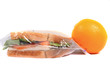 Photo: Sandwich in zipped plastic lunch bag Sandwich in zipped plastic lunch bag