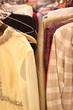 Used woman's clothing in a store.