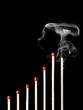 Success and Burnout Syndrome concept