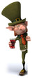 Lutin irlandais et bière
