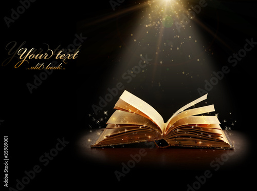 Foto: magical book magical book