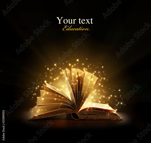 Photo: magical book magical book