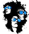 modern woman face